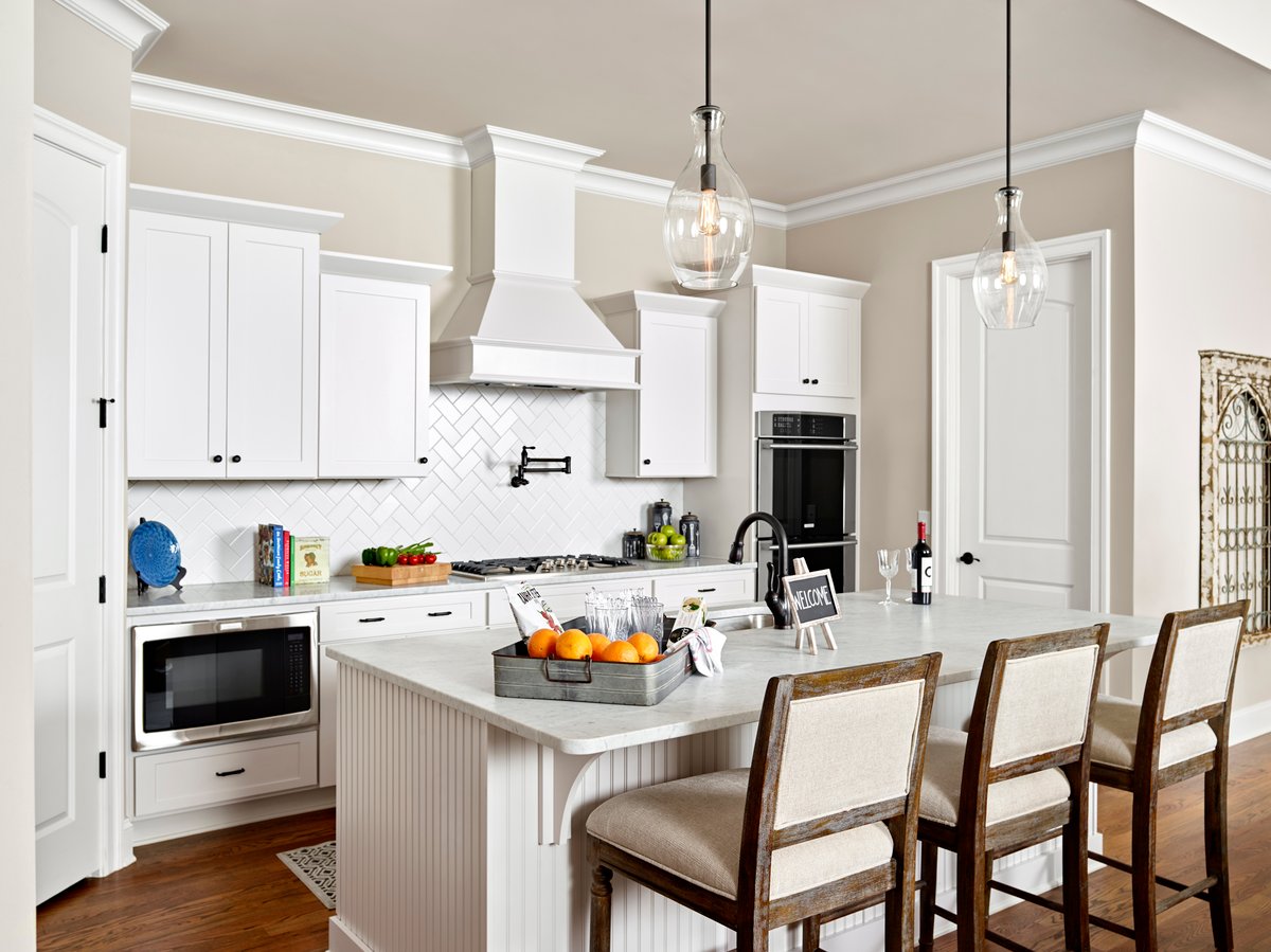 WoodCabinets4Less, White Mountain Shaker Kitchen Cabinets