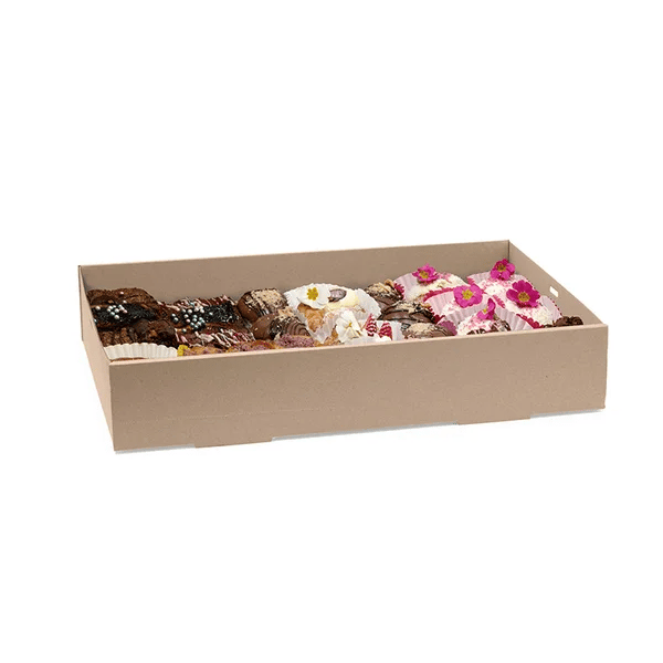 Basic Tray Biodur Ring BioPak BB-CB-XL Extra Large Catering Tray Base | Industry Kitchens