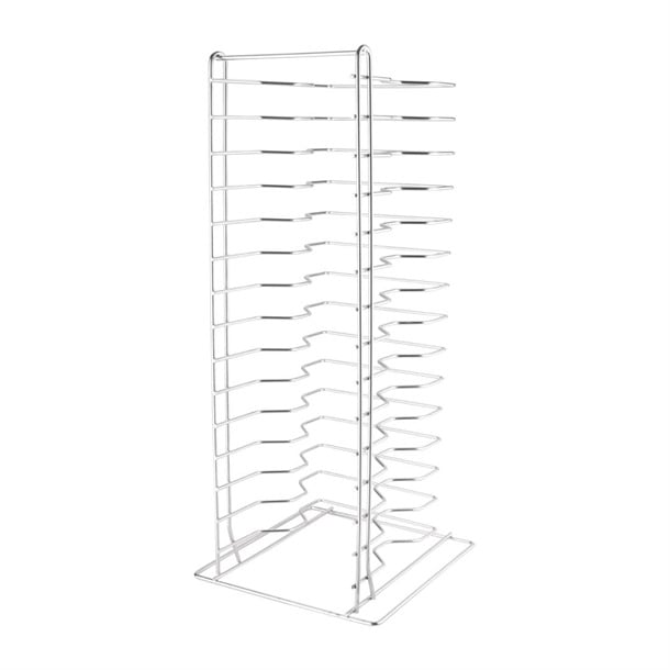 Vogue F027 - Vogue Pizza Pan Stacking Rack 15 Slot | Industry Kitchens