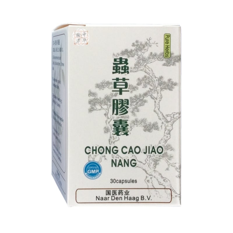 Chong Cao Jiao Nang (Cordyceps Capsules) - Guoyi v21