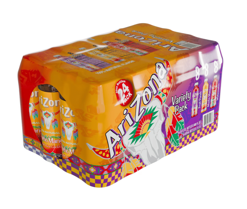 Arizona Juice Cocktail Variety Pack 20 fl oz (591ml) ( Arizona Watermelon, Mucho Mango and Fruit Punch )