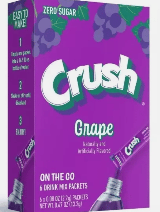 Case On the Go Grape Crush Sugar Free (6 pockets)