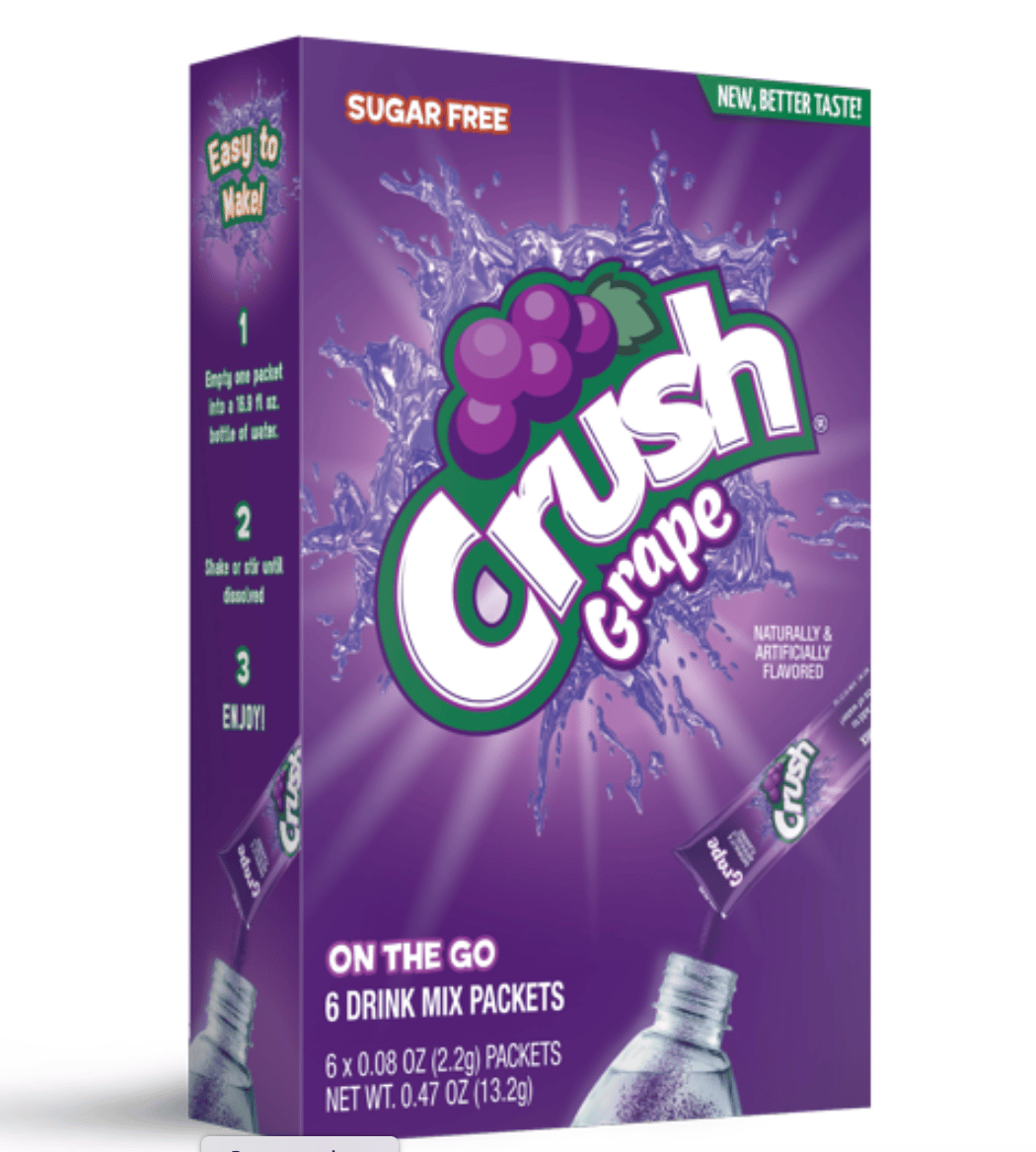 Case On the Go Grape Crush Sugar Free (6 pockets)