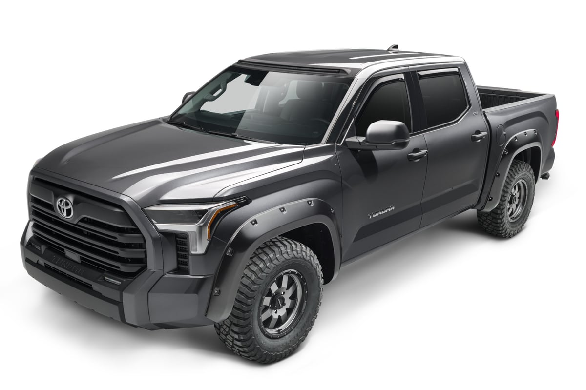 Bushwacker Forge Style Textured Black Fender Flares (4pcs) - Ford F150 ...