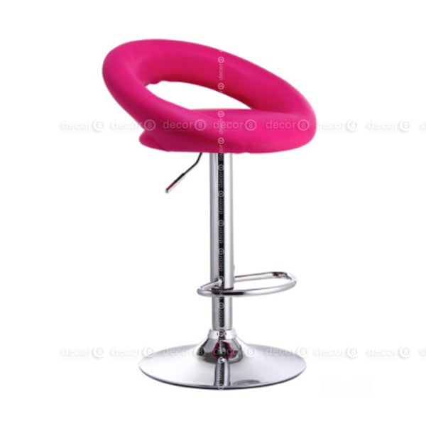 Coen Adjustable Barstool - Pink