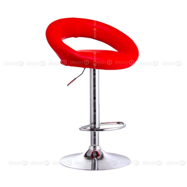 Coen Adjustable Barstool - Red