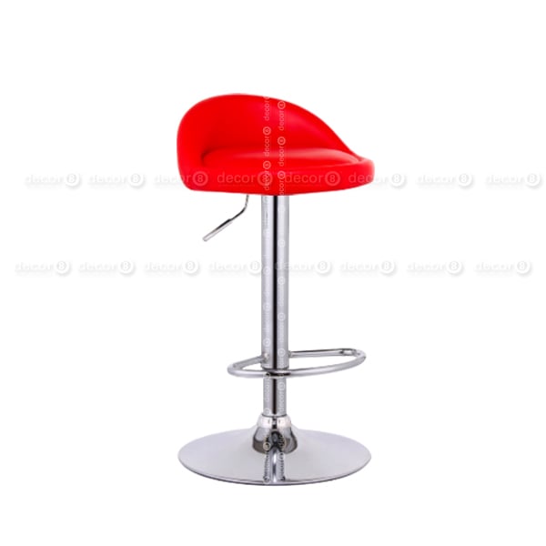Jef Adjustable Barstool - Red