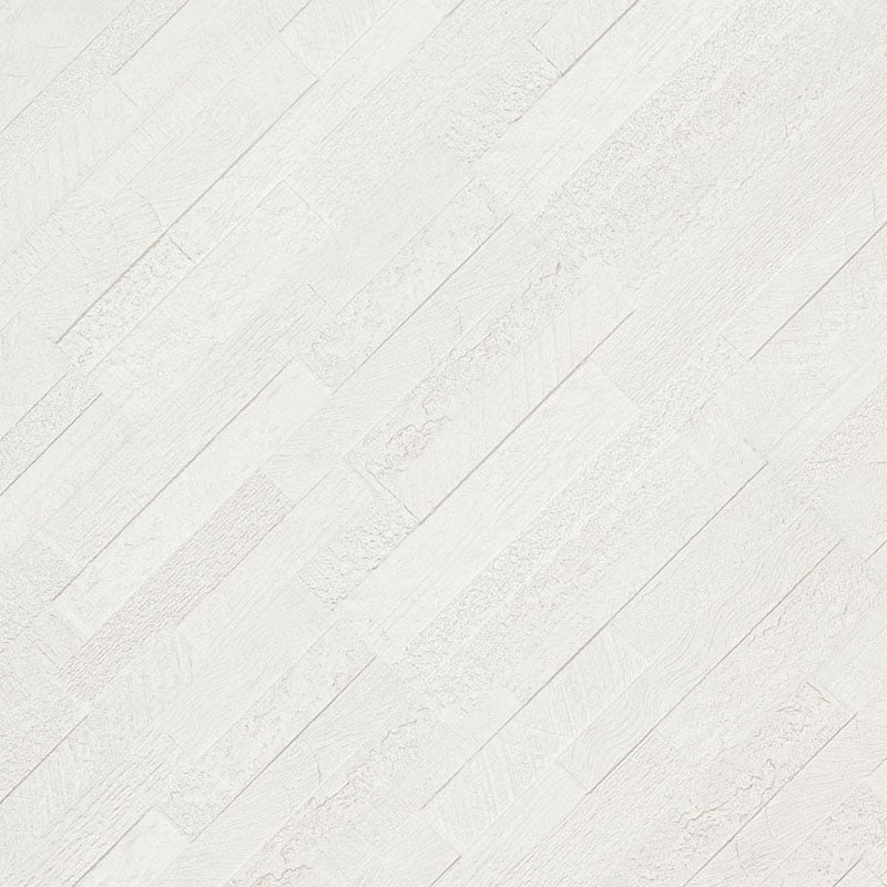 White Porcelain Stacked Stone Ledger Wall Panels - Dekora
