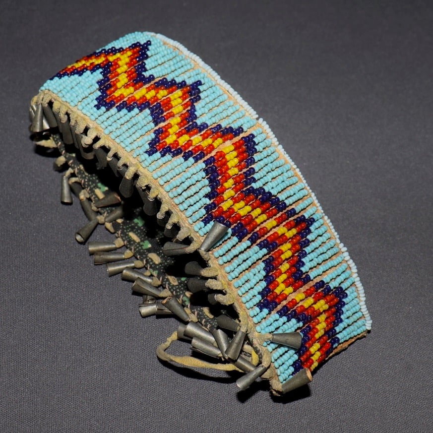 Toh-atin Gallery Durango Colorado Sioux Dance Arm Band with Beadwork