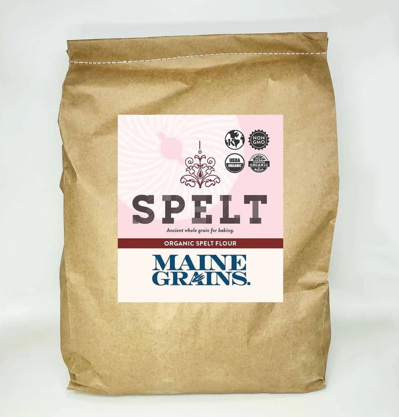 Spellet Flour, Spelt - 50 LB - Certified Organic - From Maine Grains