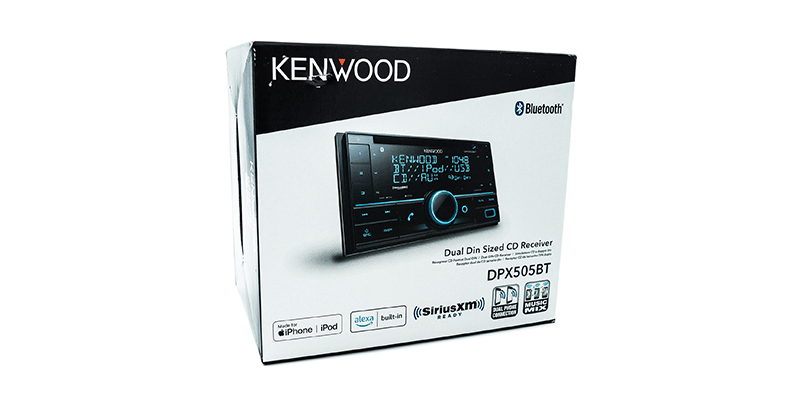 Kenwood DPX505BT, Double DIN Bluetooth CD Receiver w/ Front USB & Aux Input