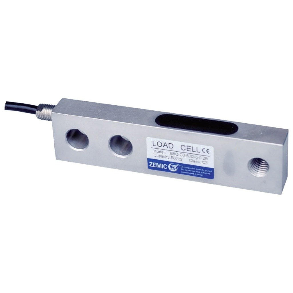 Zemic B8Q 500 kg Shear Beam Load Cell (B8Q-C3-500Kg-4B)