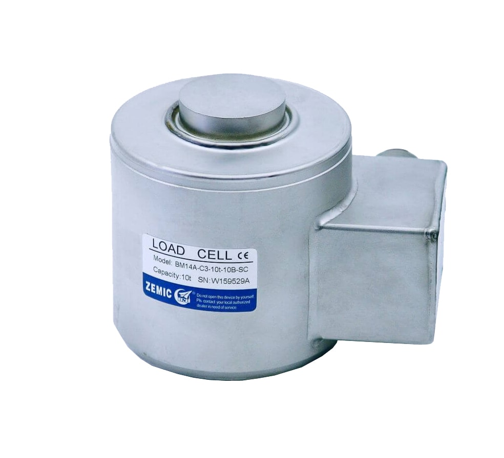 Zemic BM14A-N10-10K-9YB 10,000 lb Compression Load Cell