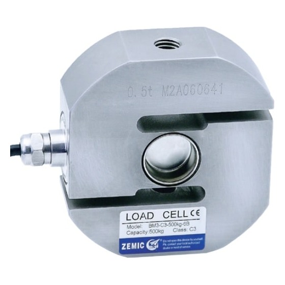 Zemic BM3 3 t S-Type Load Cell (BM3-C3-3.0t-6B)