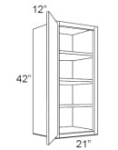 Assembled Classic Fudge 21" X 42" Wall Cabinet