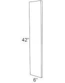 Assembled Classic Fudge Wall Filler 6" X 42"