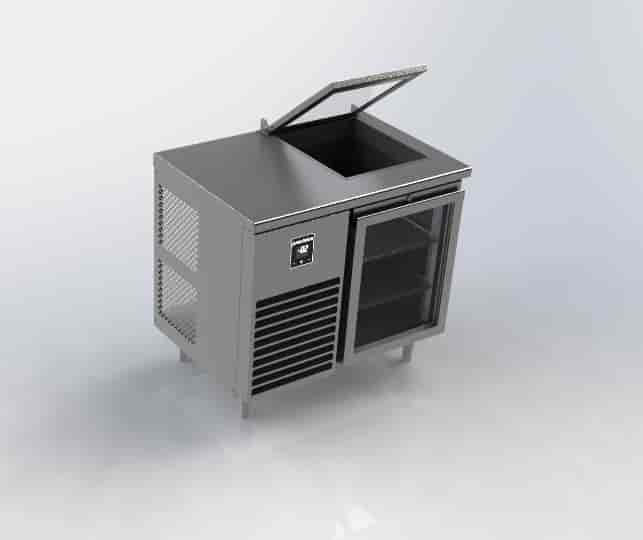 CyberChill GCS965 - 1 Door Glass Chiller | Industry Kitchens
