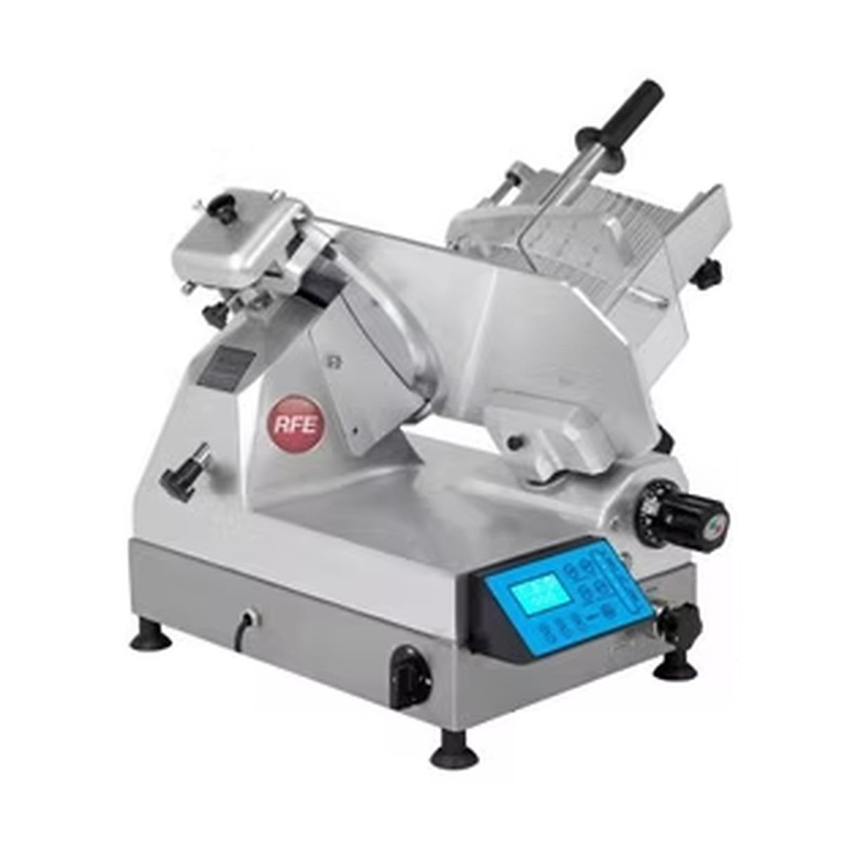 RFE ABUNI300GA UNI 300GA Heavy-Duty Semi-Automatic Gear-Driven Meat Slicer - 300mm Blade
