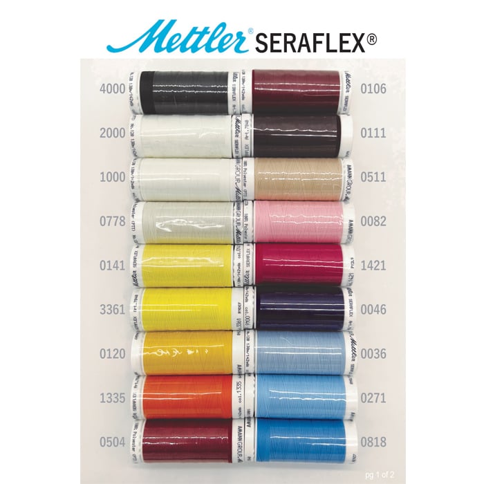 Seraflex Elastic Thread by Mettler, 142 Yards