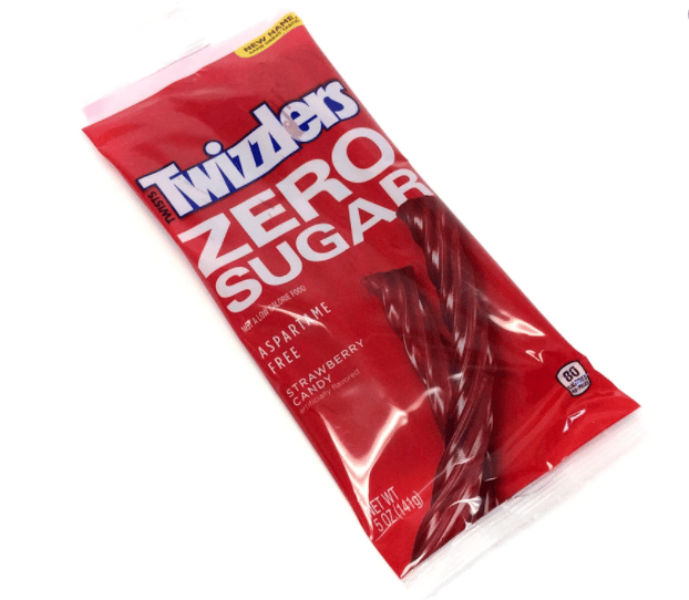Sugar Free Twizzlers Strawberry Peg Bag 5oz