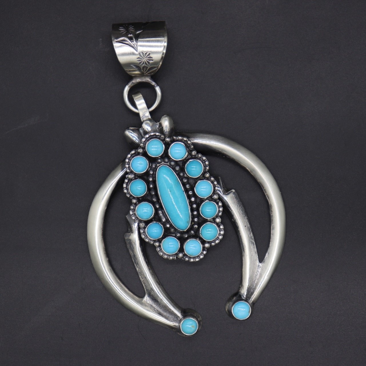 Toh-atin Gallery Durango Colorado Navajo Turquoise Cluster by Evangeline Enoah