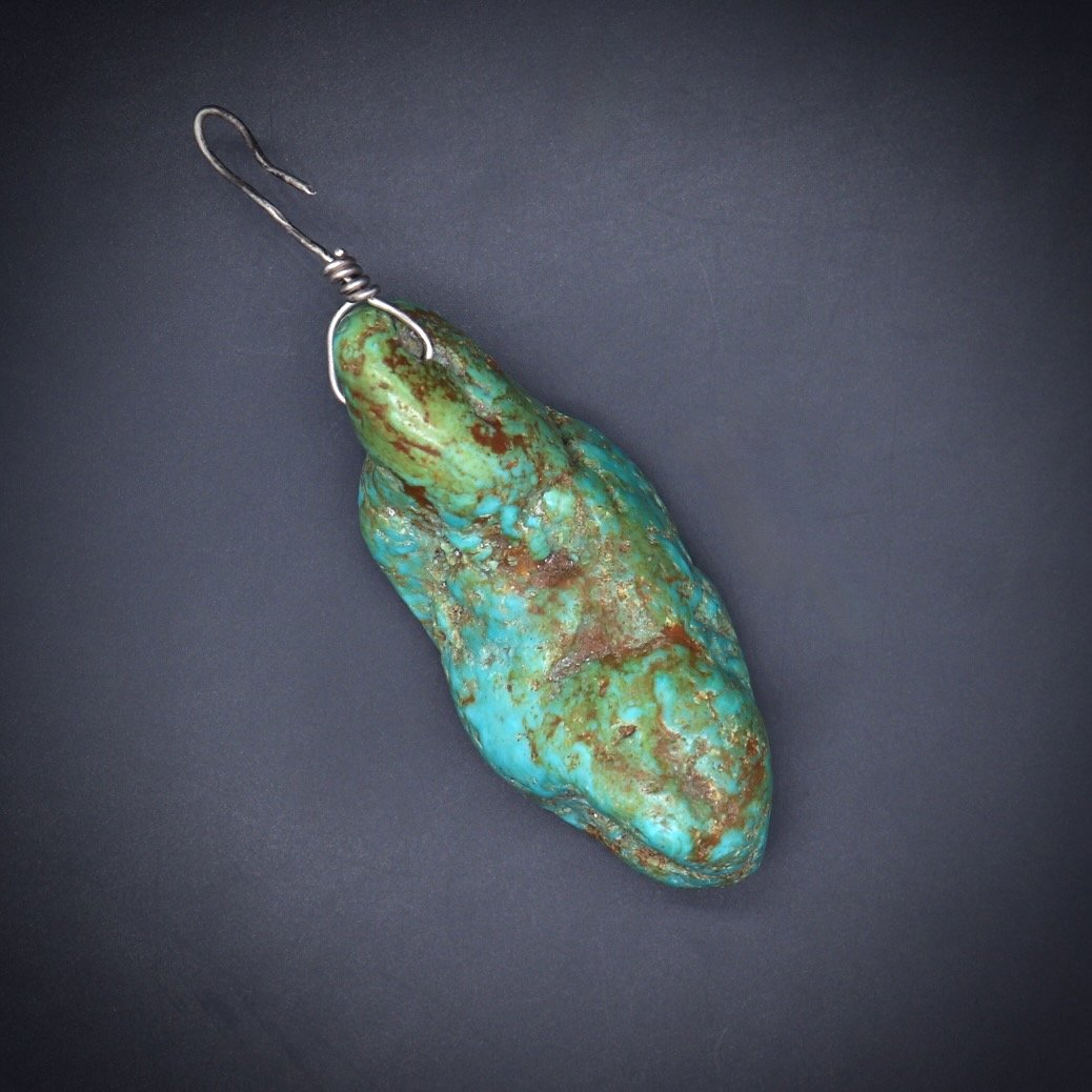 Toh-atin Gallery Durango Colorado Turquoise Nugget Pendant