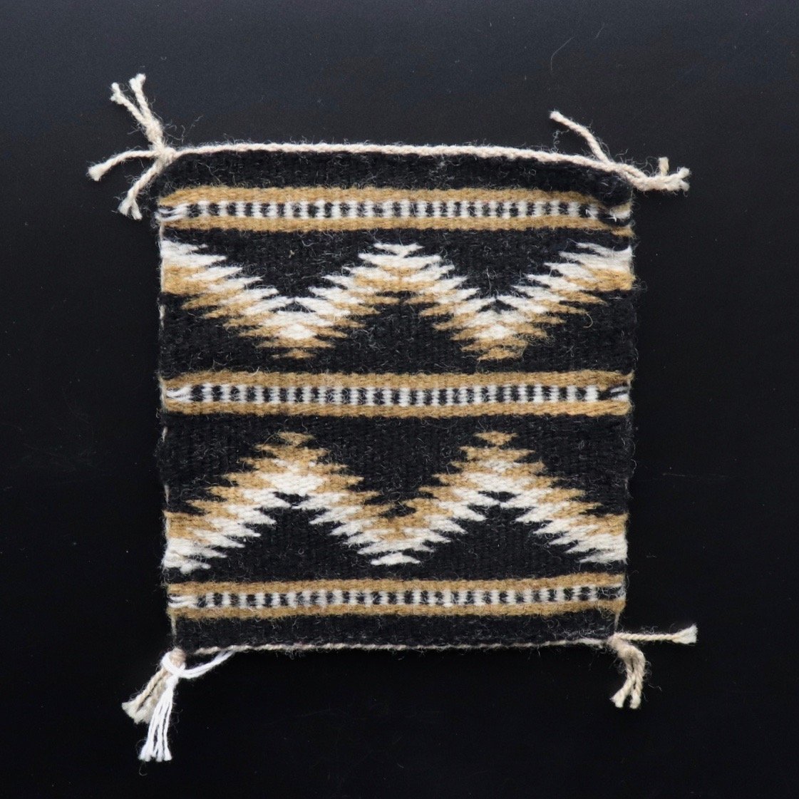Toh-atin Gallery Durango Colorado Miniature Navajo Chinle Weaving by Unknown Maker